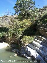 Molino del Romano. Salida de aguas del molino