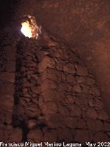 Castillo de Mata Bejid. Torre del Homenaje. Bveda apuntada