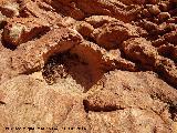 Abrigo-Santuario de Ntra Sra de los Rafaeles. Cazoleta