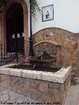 Fuente de Santa Luca. 