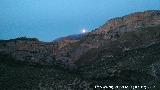 Cerro La Veleta. Luna Azul