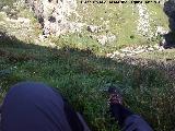 Cerro La Veleta. Inclinacin de la ladera norte