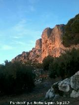 Cerro La Veleta. Pea bajo el Contadero