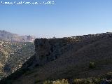 Cerro La Veleta. Comienzo de los tajos