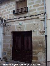 Casa de la Plaza Requena n 6. Portada