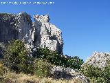 Antiguo aprisco. Formaciones de piedra del aprisco