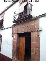 Casa de la Calle Antonio Garijo n 5. 
