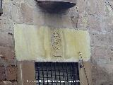 Casa de la Calle Mrtires n 4. Dintel de ventana