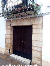 Casa de la Calle Gallo n 18. Portada