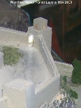 Castillo de la Villa. Torren Campanario. Maqueta