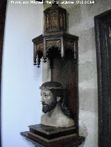 Iglesia de San Pedro Apstol. Busto de Jesucristo