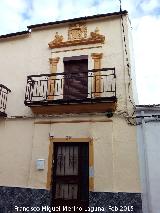 Casa de la Calle Huertas n 36. Fachada