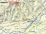 Central Hidroelctrica de Palomarejo. Mapa