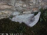 Castillo de Torredonjimeno. Molino. Molino bajo un muro del museo