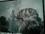 Romera de la Virgen de la Estrella. Foto antigua de una carreta de la romera