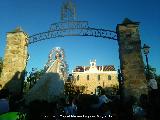 Romera de la Virgen de la Estrella. Entrando al Santuario