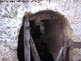 Castillo de Olvera. Puerta y grosor de muros