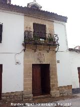 Casa de la Plaza General Samaniego n 5. Portada