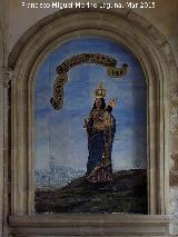 Hornacina de la Virgen del Alczar. 