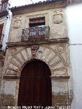 Casa de la Calle del Rojo n 55. Portada