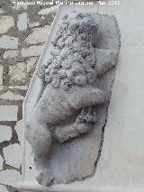 Fuente de los Leones de la Obra Pa. Len izquierdo