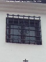 Casa de la Calle San Antonio n 12. Reja de rosetas