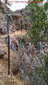 Sendero Ro Caamares. Llegando a la Aldea Tiscares