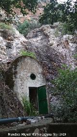 Cascada de la Graja. Canalizacin y cascada