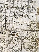 Castillo de Castro Ferral. Mapa de 1641
