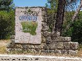 Aldea Coto R�os. Cartel