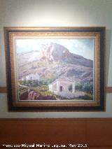 Museo Legado bero y Pintor Alfonso Parras. Ermita del Cristo de Charcales. Cuadro de Alfonso Parras