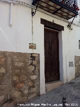 Casa de la Calle Calvario n 2. 