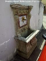 Fuente de la Calle Higueruelas. 