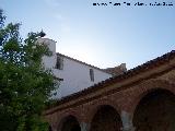 Iglesia de Santa Mara del Collado. Ubicacin respecto al Castillo