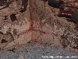 Villa romana de Claviclum. Frescos