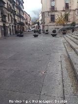 Muralla de Jan. Torre de las Cadenas. Lugar donde se encontraba