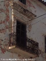 Casa de Jimnez de Mrmol. Balcn