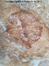 Pinturas rupestres del Abrigo de los Caones III. Figura arboriforme