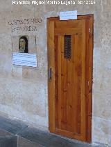 Santa Teresa de Jess. Confesionario de Santa Teresa. Convento de San Esteban - Salamanca