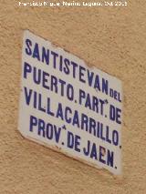 Placa del Partido Judicial. 