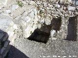 Castillo de Htar. Hueco de las escaleras