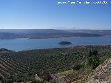 Pantano de Giribaile. Desde Giribaile