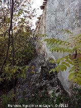 Cortijo de Recena. Asentado sobre roca madre