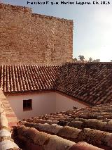 Castillo de Lopera. Alczar. Tejados del alczar