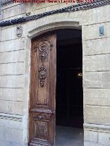 Casa de la Calle Obispo Cobos n 29. Puerta