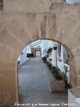 Casa de la Calle Barbacana. Arcos de medio puntos