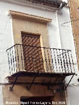 Casa de la Calle Compaa n 4. Balcn