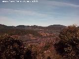 Cerro Cortijillo. Vistas hacia el Tobazo