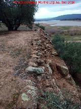 Poblado fortificado del Guadaln. Muralla