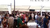 Plaza de la Constitucin. Durante la Feria del Queso